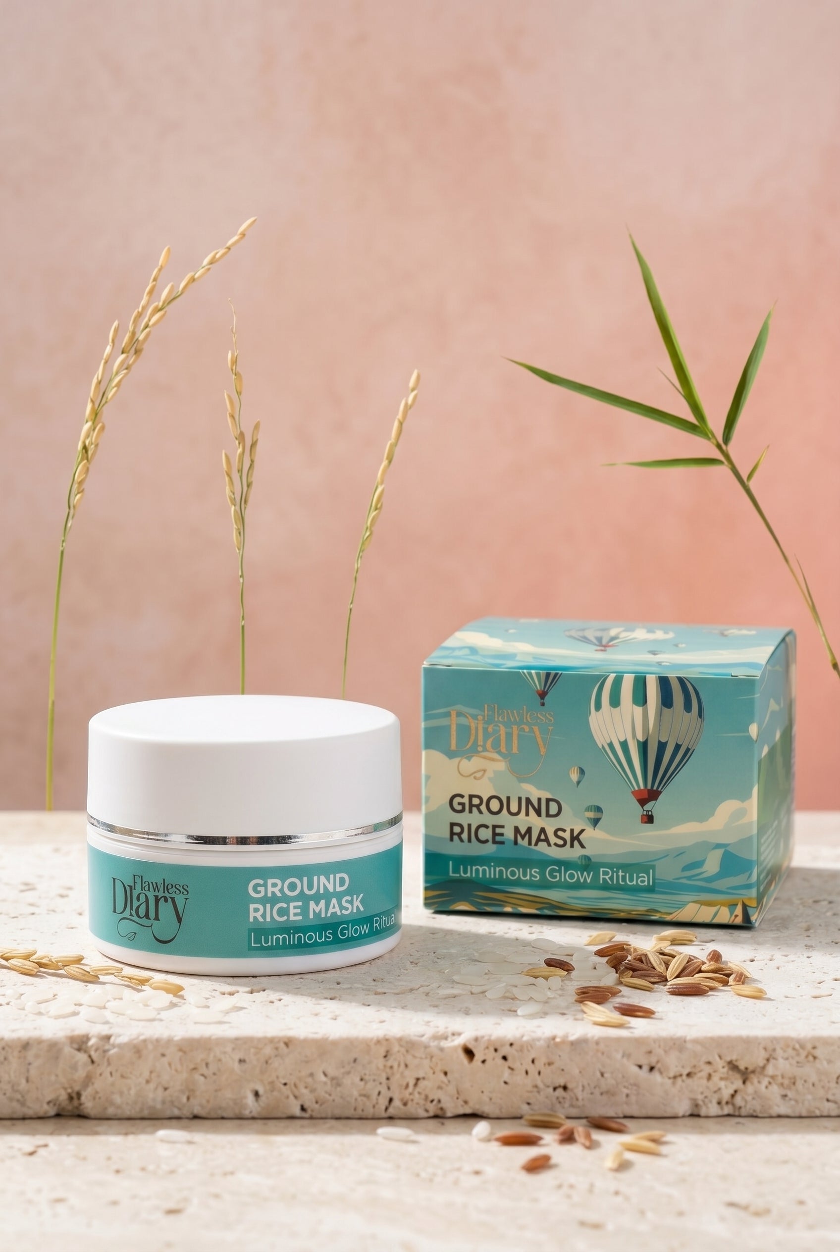 Ground Rice Mask